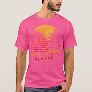 Cave Diving Season Cave Diver Hobby Underwater Div T-Shirt