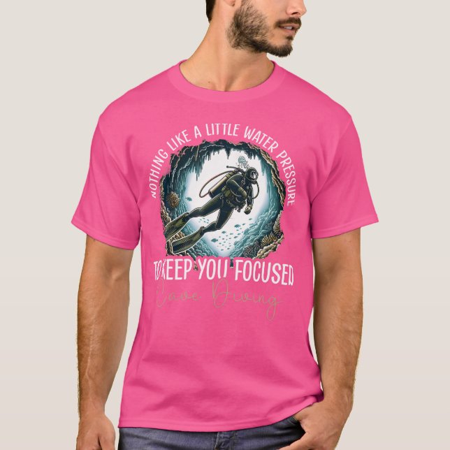 Cave Diving T-Shirt (Front)