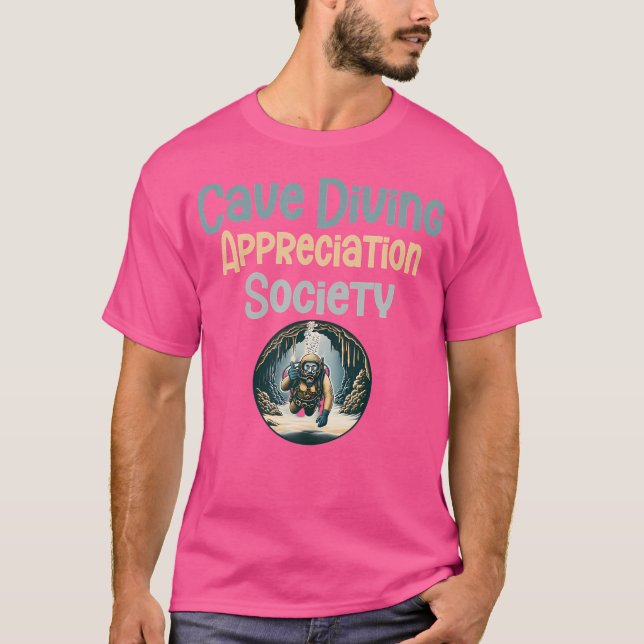Cave Diving T-Shirt (Front)
