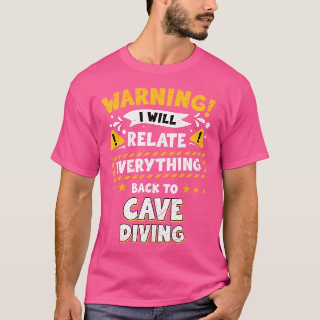 Cave Diving T-Shirt (Front)