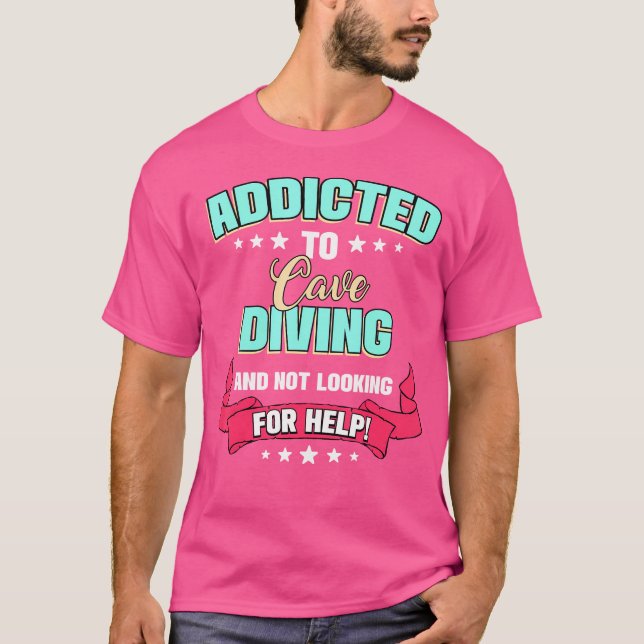 Cave Diving T-Shirt (Front)