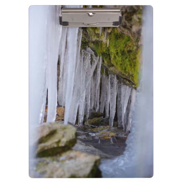 Cave Icicles Clipboard (Front)