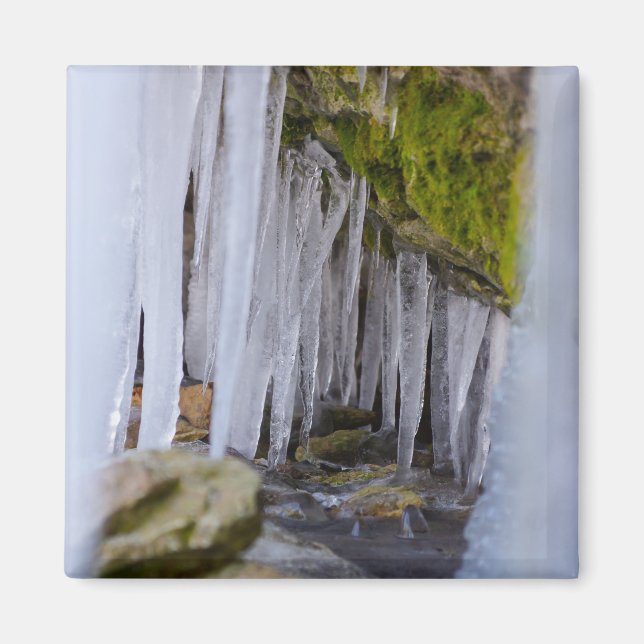 Cave Icicles Magnet (Front)