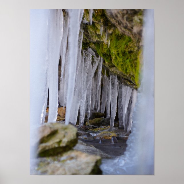 Cave Icicles Poster (Front)