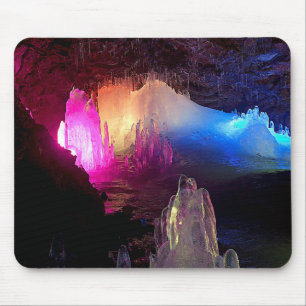 CAVE IN ICELAND MOUSE PAD