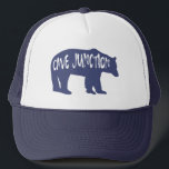 Cave Junction Oregon Bear Trucker Hat<br><div class="desc">Cave Junction Oregon is a small town and the Gateway to the Oregon Caves National Monument where you can enjoy culture,  art,  the spectacular beauty of the rivers,  streams,  and public forest lands available for hiking,  backpacking,  fishing,  & hunting.</div>