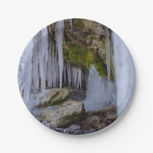 Cave Of Ice Paper Plate