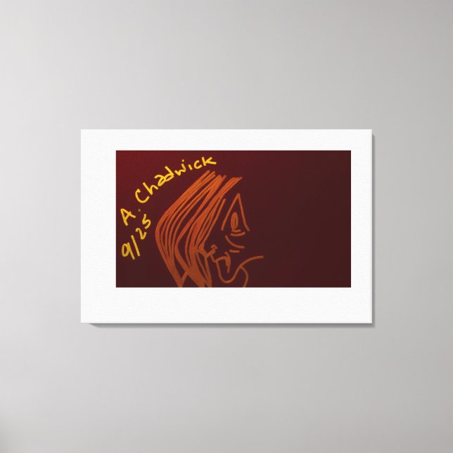 Cave Painting Stretched Canvas (Front)