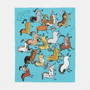 Cave Pony Fleece Blanket 4