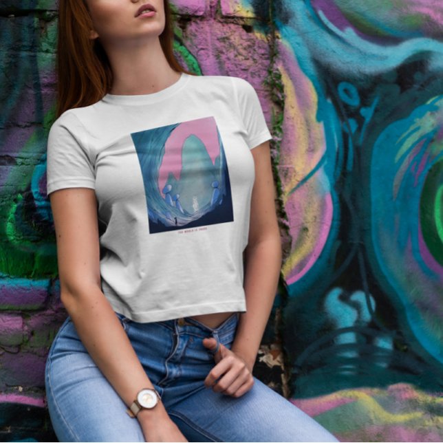 Cave With Rocks Fantasy Landscape  T-Shirt (Creator Uploaded)
