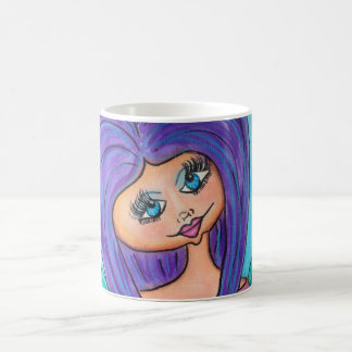 Cave Woman Mugs - Purple