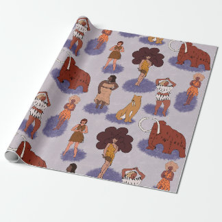 Cave Women of Diversity Wrapping Paper