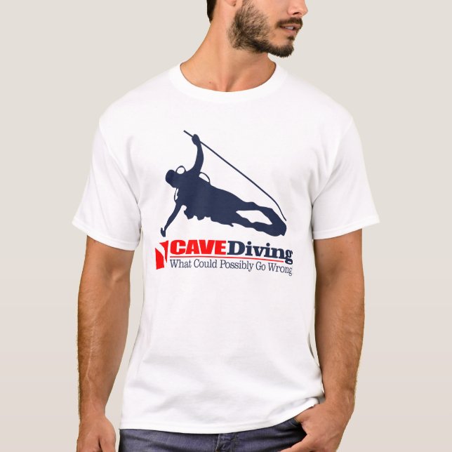 CAVEDiving Apparel T-Shirt (Front)