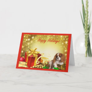 Cavelier King Charles Spaniel Christmas Card Gifts