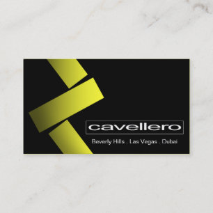 Cavellero Business Card template