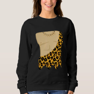 Caveman Costume Cosplay For Cave Diving Hiker Expl Sweatshirt