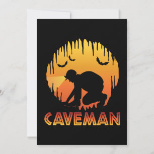 Caveman - Funny Caving Speleology