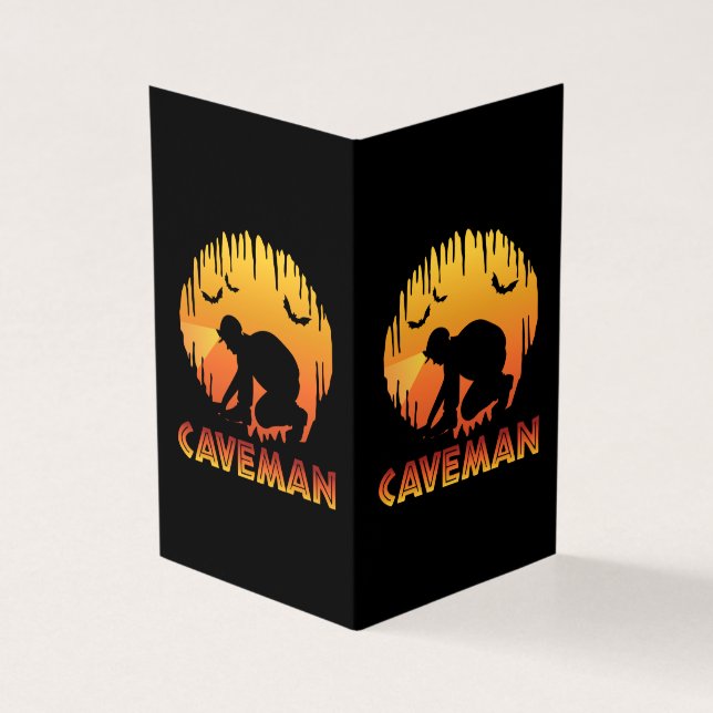 Caveman - Funny Caving Speleology (Outside)