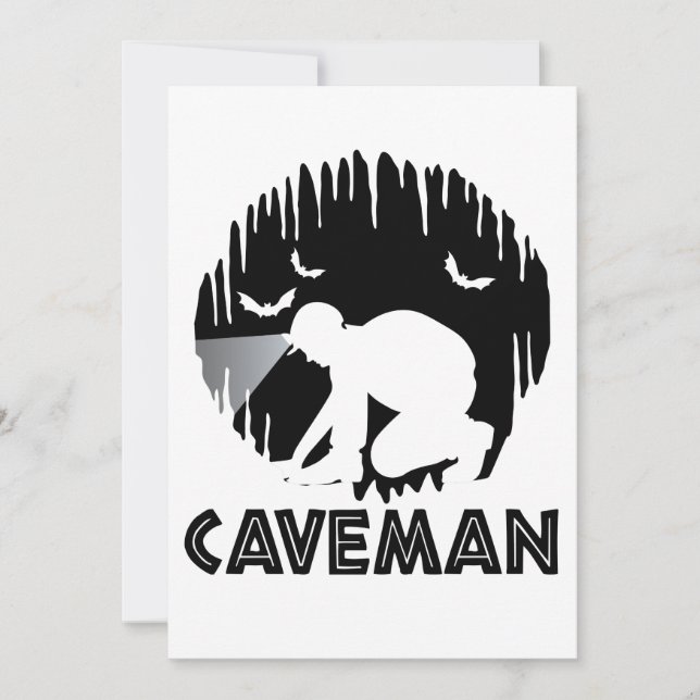 Caveman - Funny Spelunking (Front)