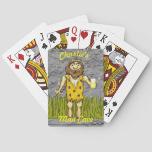 Caveman Playing Cards