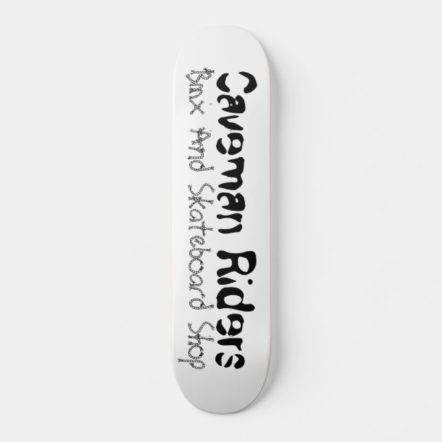 caveman riders skateboard (Front)