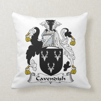Cavendish Family Crest Cushion
