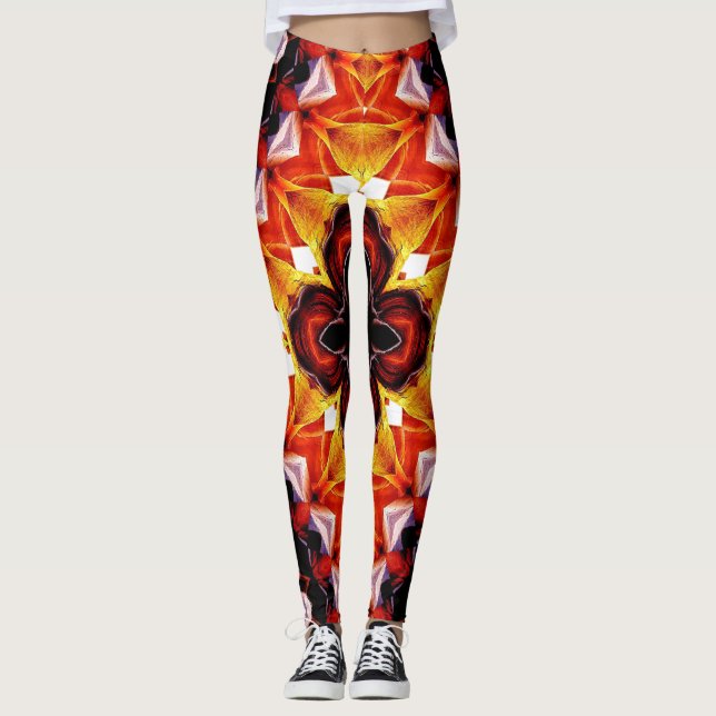 Cavern Cross Leggings (Front)