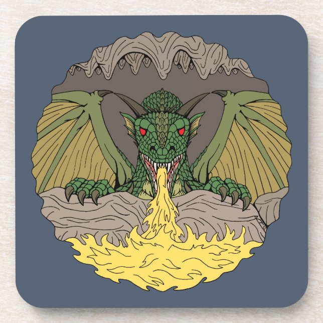 Cavern Dragon 2016 Coaster (Front)