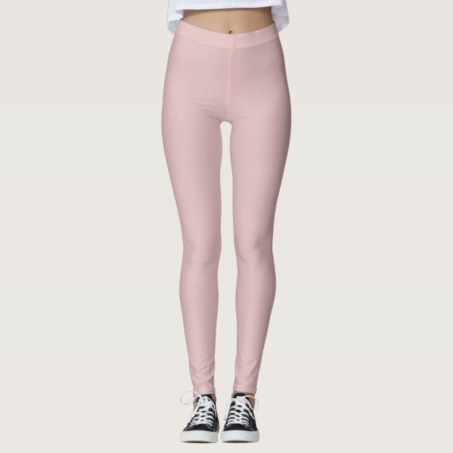 Cavern Pink ballet dance Leggings (Front)