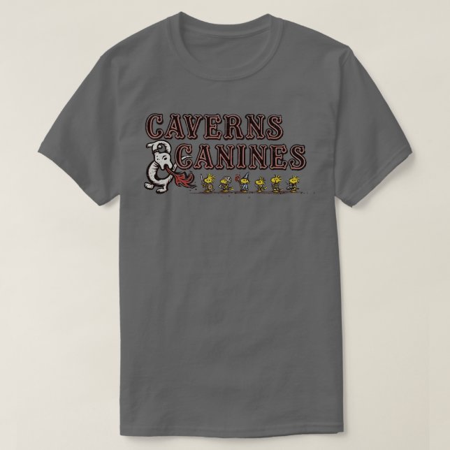 Caverns and Canines T-Shirt (Design Front)