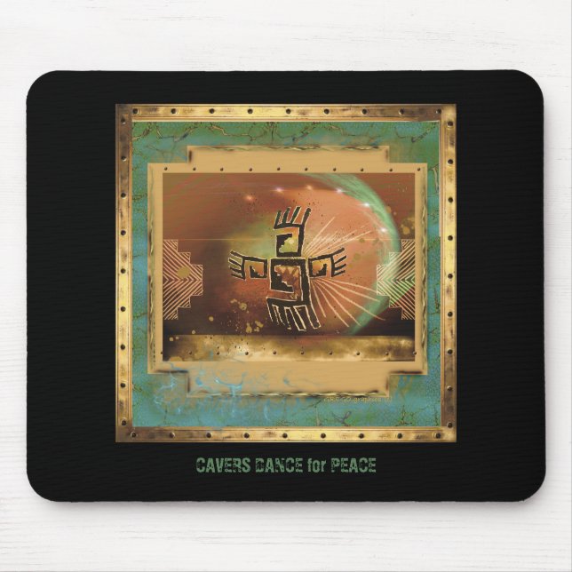 CAVER'S DANCE for PEACE Mouse Pad (Front)