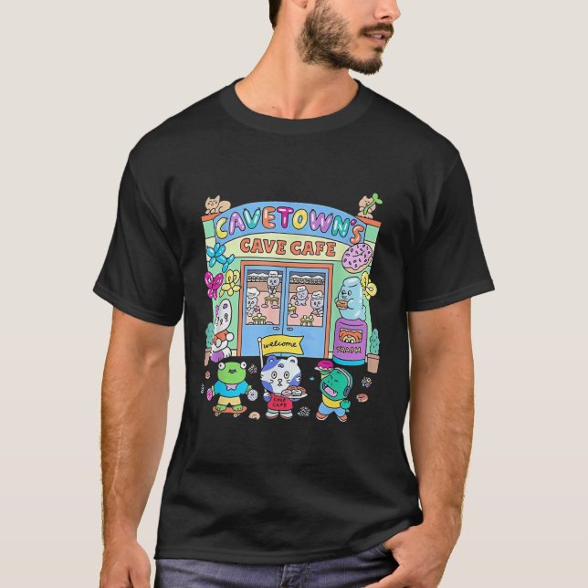 Cavetowns Cave Cafe  T-Shirt (Front)