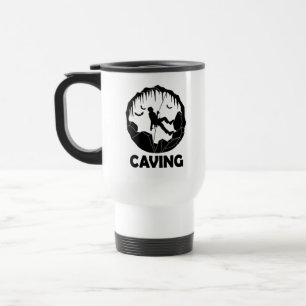 Caving - Cave Spelunking Speleology Travel Mug