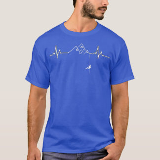 Caving Speleology Caves Heartbeat Love Mountain Sp T-Shirt