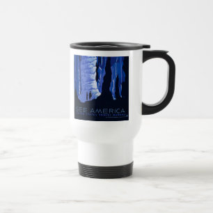 Caving Travel Cavern Vintage Travel Poster Mug