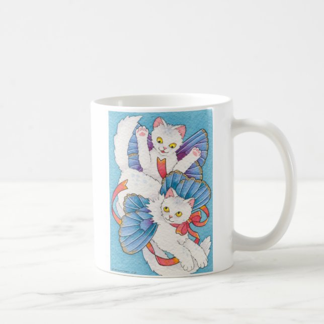 Cavorting Catterflies mug (Right)