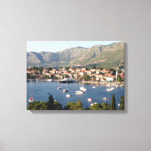 Cavtat, Croatia Canvas Print