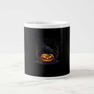 Caw-F's Spooky Pumpkin Halloween Classic Large Coffee Mug