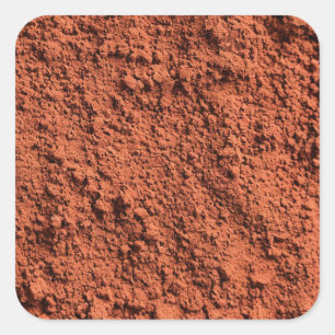 Cayenne pepper square sticker