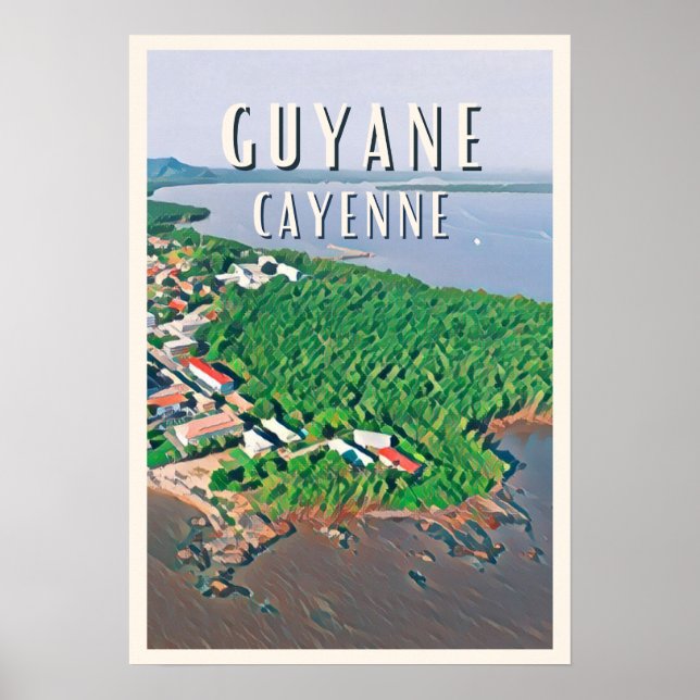 Cayenne Photo Vintage  Poster (Front)