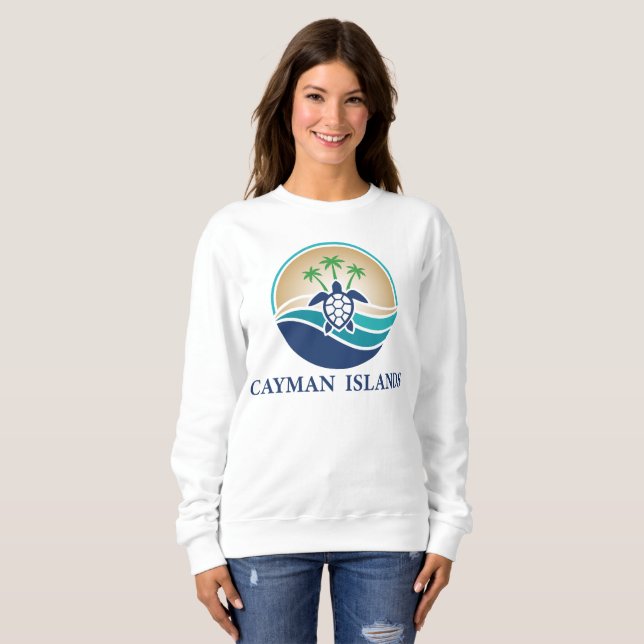Cayman Islands Caribbean Sweatshirt (Front Full)