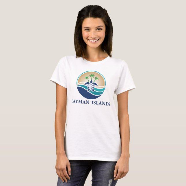 Cayman Islands Caribbean T-Shirt (Front Full)