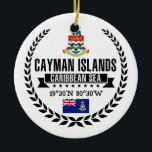 Cayman Islands Ceramic Tree Decoration<br><div class="desc">Cayman Islands</div>