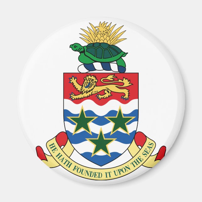 cayman islands emblem magnet (Front)