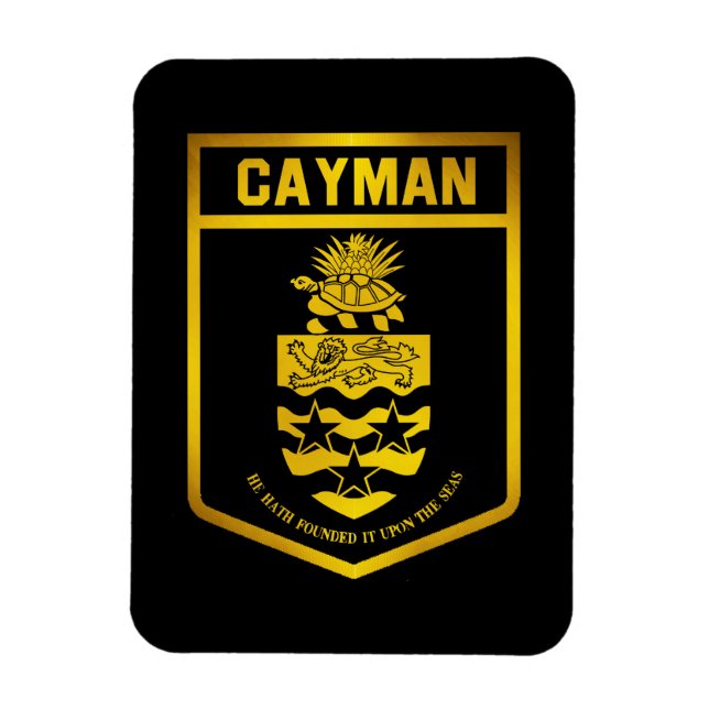 Cayman Islands Emblem Magnet (Vertical)