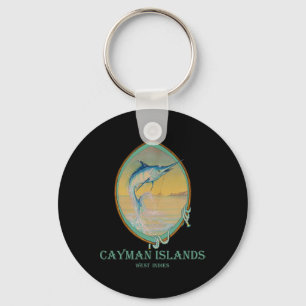 Cayman Islands Fishing Lovers Key Ring