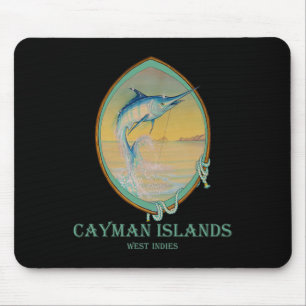 Cayman Islands Fishing Lovers  Mouse Pad