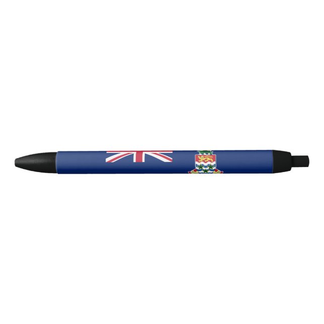 Cayman Islands Flag Black Ink Pen (Front)
