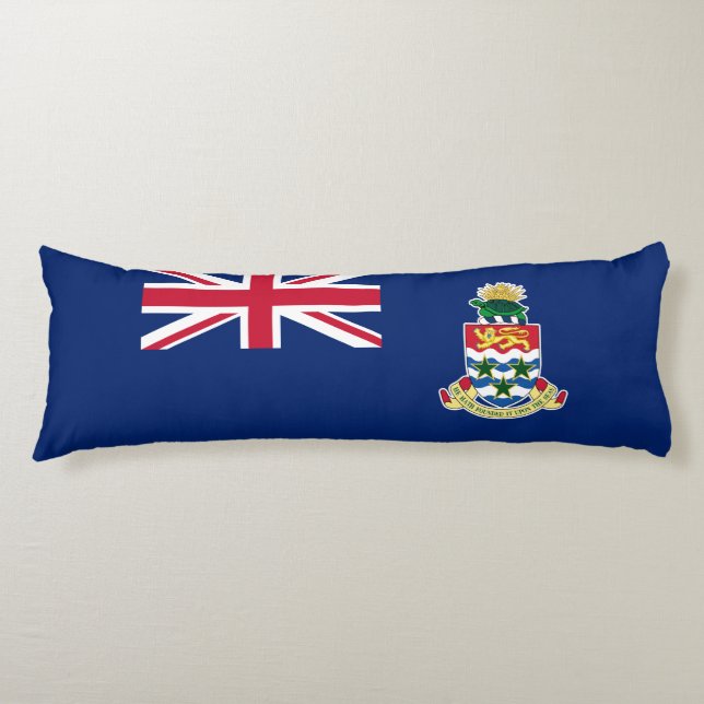 Cayman Islands Flag Body Cushion (Front)