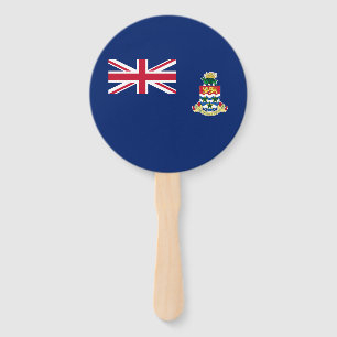 Cayman Islands Flag Hand Fan